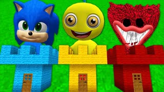 ВЫБЕРИ ПРАВИЛЬНЫЙ ЗАМОК СОНИК РЕБЁНОК ДЛИННЫЕ НОГИ ХАГГИ ВАГГИ В МАЙНКРАФТ POPPY PLAYTIME CHAPTER 3