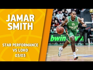Star Perfomance. Jamar Smith vs Lokomotiv-Kuban